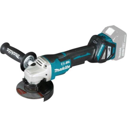 DGA467Z 18v LXT Brushless Angle Grinder 115mm with Paddle Switch Body Only Version - No Batteries or Charger Supplied.