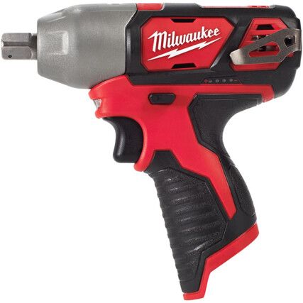 M12 BIW12-0 Cordless Impact Wrench, 1/2in. Drive, 12V, Brushless, 138Nm Max. Torque, 2.0Ah Battery