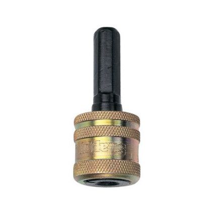 SNAP/QC SNAP/QC Snappy 1/4" Hex Quick Chuck with 3/8" Hex Shank