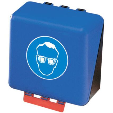 Midi Storage Box, Plastic, Blue, Ear Protection