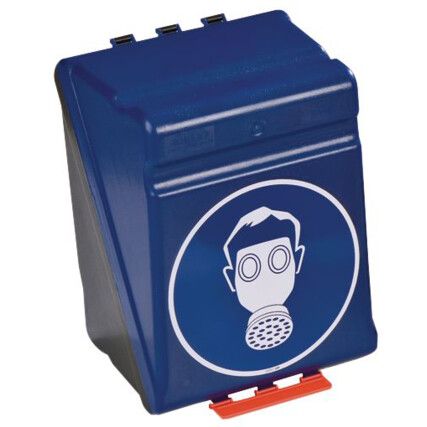 Maxi Storage Box, Plastic, Black, Respiratory Protection