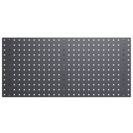1.0m Horizontal Perfo Panel - Anthracite Grey