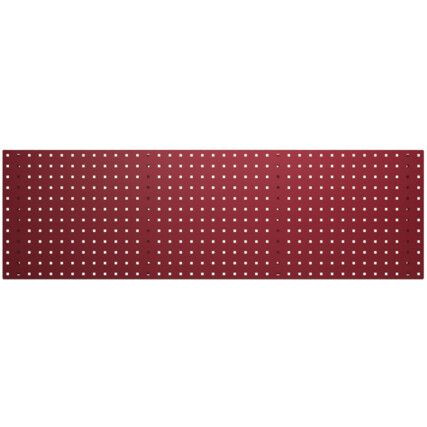 1.5m Horizontal Perfo Panel - Red