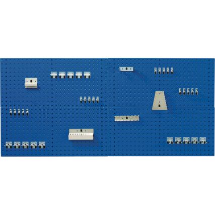 14031422.11 Perforated Panel, 40 Piece Hook Kit, 4 Panels
