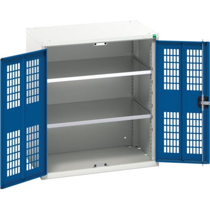 Verso Storage Cabinet, Single Door, Blue, 900 x 800 x 550mm