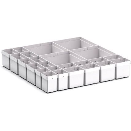 Draw Dividers For Use With 525 x 525 x 100mm Drawer, 24 Compartments