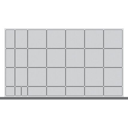 Draw Dividers For Use With 1000 x 650 x 100mm Drawer, 29 Compartments