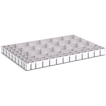 Draw Dividers For Use With 1000 x 750 x 100mm Drawer, 64 Compartments
