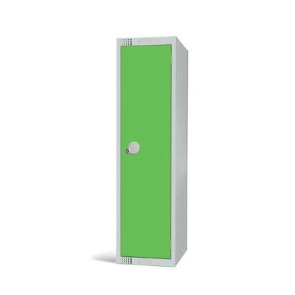 Low Height Locker, Single Door, Green, 1370 x 300 x 300mm