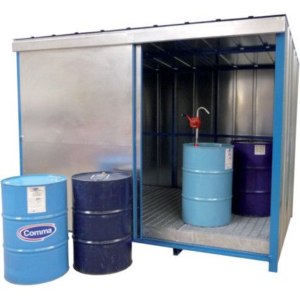 Drum Storage Cabinet, 3150 x 2250 x 2360mm
