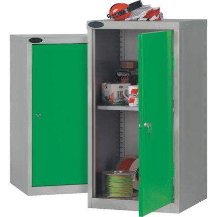 Storage Cabinet, Single Door, Green, 890 x 460 x 460mm