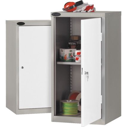 Storage Cabinet, Single Door, White, 890 x 460 x 460mm