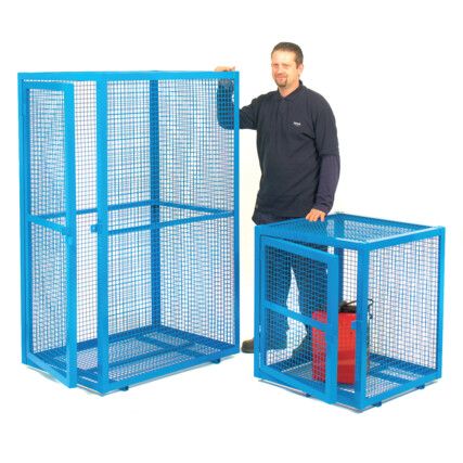 Security Cage, Blue, 830 x 700 x 700mm