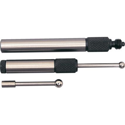 Stem Ball-ended, Centre Location Set, 0 to 0.2in. Contact Diameter