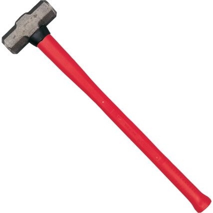 Sledge Hammer, 10lb, Fibreglass Shaft, Anti-vibration