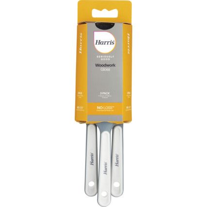 Paint Brushes, For Painting Woodwork With Gloss (Pk-3)
