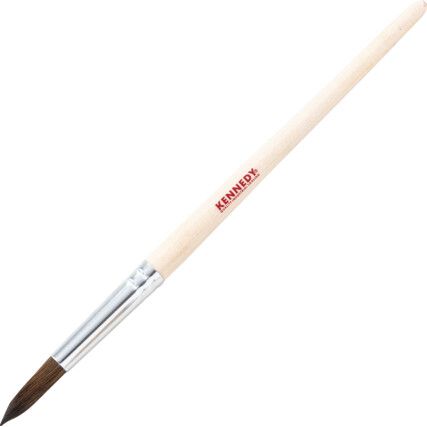 9/32in., Point, Bristle Hair, Pencil Brush, Handle Wood