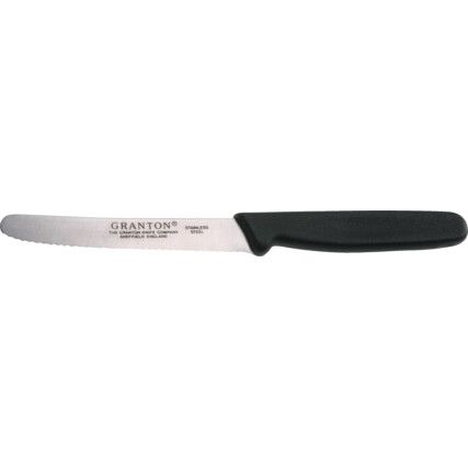 44509 4.1/2" TOMATO KNIFE -BLACK