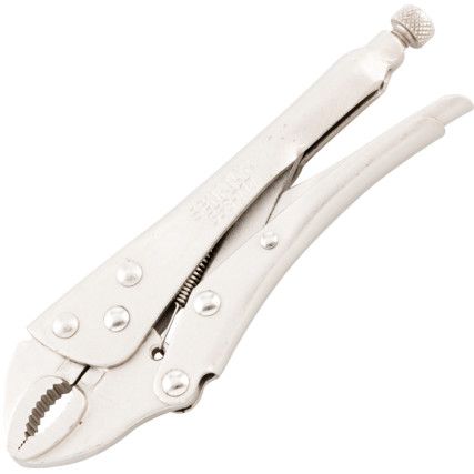 180mm, Self Grip Pliers, Jaw Curved