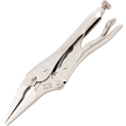 225mm, Self Grip Pliers, Jaw Long Nose