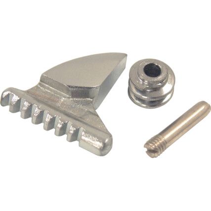 Adjustable Spanner Jaw & Knurl Kit, Steel, Set Of 3