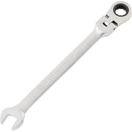 Single End, Ratchet Wrench, 10mm, Metric