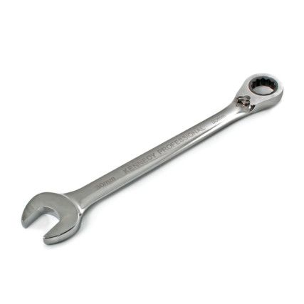 Single End, Ratcheting Combination Spanner, 30mm, Metric