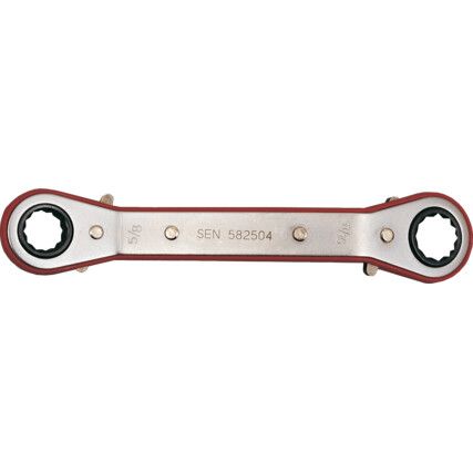 Double End, Ratchet Wrench, 5.5 x 7mm, Metric