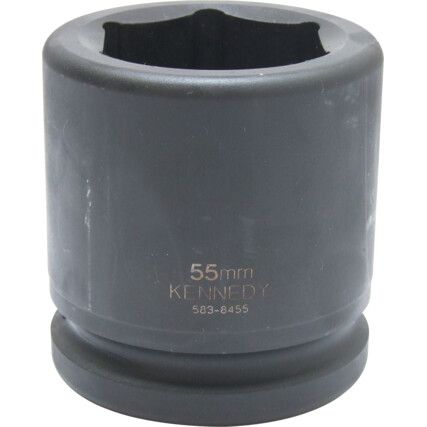 55mm Impact Socket, 1in. Square Drive