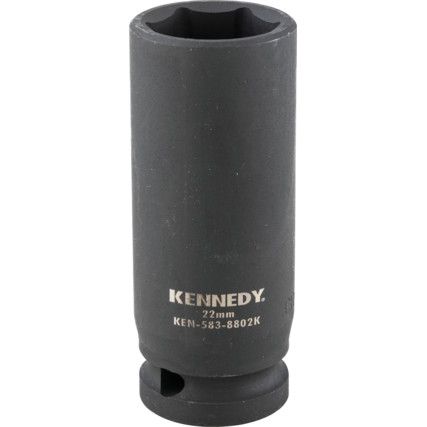22mm Deep Impact Socket, 1/2in. Square Drive