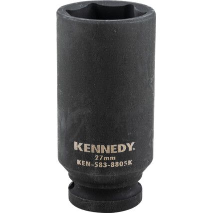 27mm Deep Impact Socket, 1/2in. Square Drive