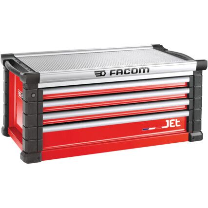 Tool Chest, JET+, Red, 4-Drawers
