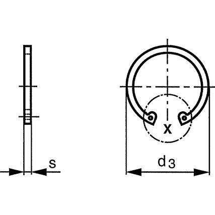 16mm ST/ST INT. CIRCLIP DIN472 (BX-50)