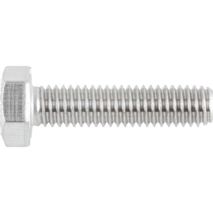 Hex Head Set Screw, M6x25, A4 Stainless, Material Grade 70