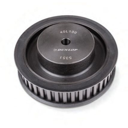 34-8M-20F Pilot Bore HTD Timing Pulley, 34 Teeth, 8mm Pitch, for a 20mm Wide Belt