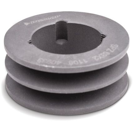 SPZ112/2 TAPER BORE 2-GROOVE PULLEY 1610