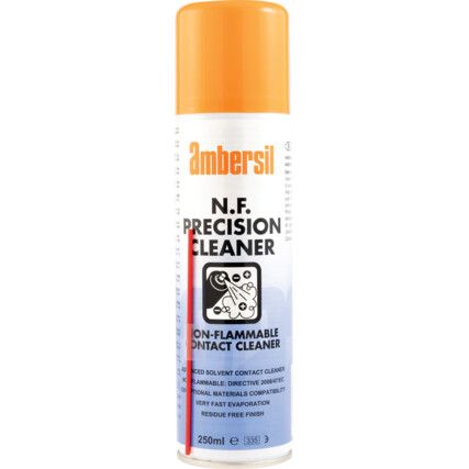 Non-Flammable, Precision Cleaner, Aerosol, 250ml, Pack of 12