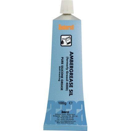 Ambergrease Sil Pure, Silicone Grease, 100g, Tube