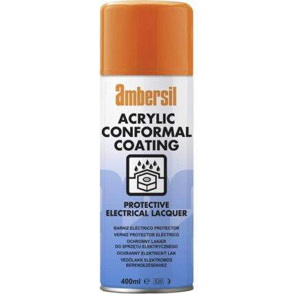 ACRYLIC CONFORMAL COATING ELECTRICAL LACQUER CLEAR 400ML