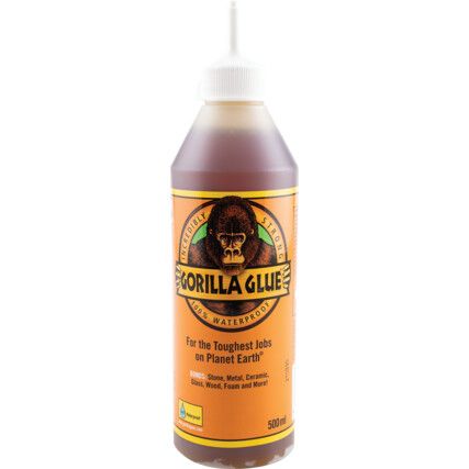 Gorilla Glue Original 500ml, Waterproof Polyurethane Adhesive