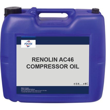 Renolin AC46, Compressor Oil, Drum, 20ltr