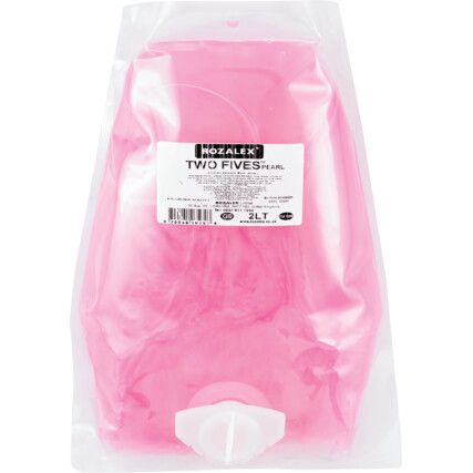 TWO FIVES PEARL HAND CLEANER -2LTR (PINK - JASMINE) POUCH