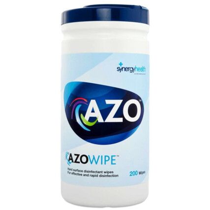 AZO 81-103 HARD SURFACE DISINFECTANT WIPES (200)