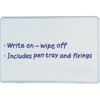 Q-CONNECT ECO DRYWIPE BOARD 6x4' (NON-MAGNETIC) 