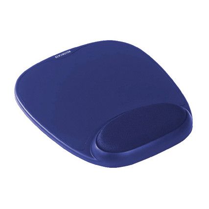 64271 Foam Mousepad with Integral Wrist Rest Blue