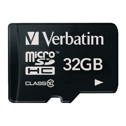 44083 Micro SDHC Memory Card 32GB and Adaptor