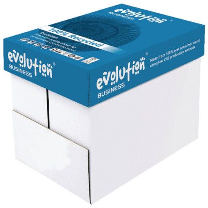 Business Paper White A4 Paper 80gsm Box of 2500 Sheets EVBU2180