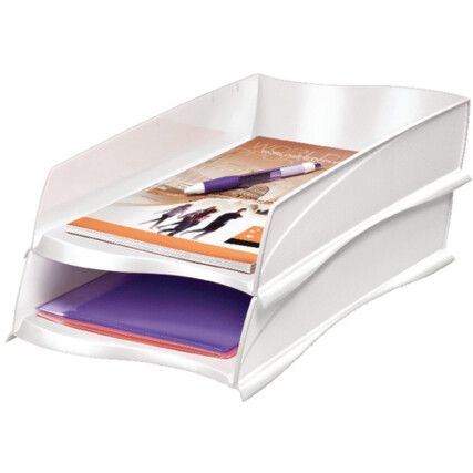 1003000021 ELLYPSE EXTRA STRONG LETTER TRAY WHT
