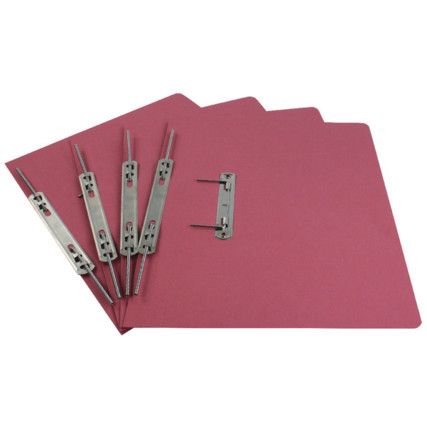 Jiffex Foolscap Files Pink Pack of 50 43217EAST