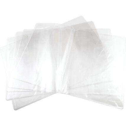Nyrex Twin Wallets, Clear (Pack-25)
